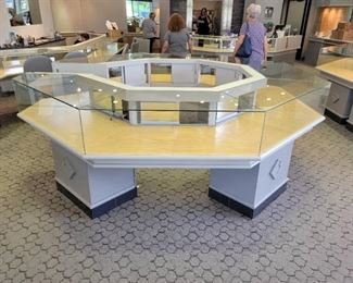 Septicon Glass Face Display Case