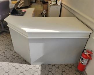 L Shape Reception Desk