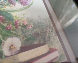 Flower Basket Art Mark