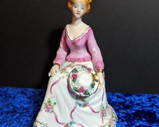 Sitting Woman Figurine