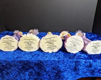 Thomas Kinkade Figurines Purple Mark