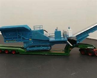 Corgi Heavy Haulage Limited Edition Man King Trailer & Crusher Load * Cadzow * 1:50