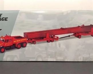 Corgi Heavy Haulage Limited Edition #18004 Scammell Contractor , 2 Dyson Trailers & Crane Girder Load * 1:50