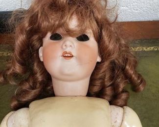 31 inch Vintage Armand Marseille 390 Bisque Head  ball jointed