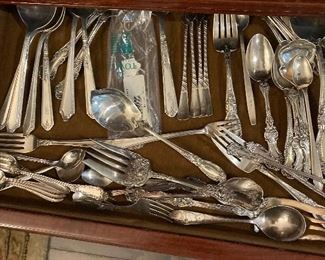 Miscellaneous pieces of sterling along with more King Richard