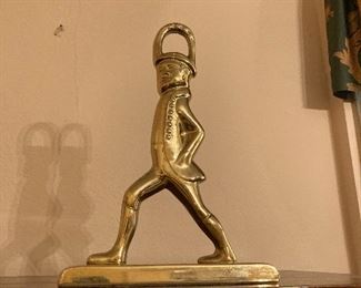Brass door stop