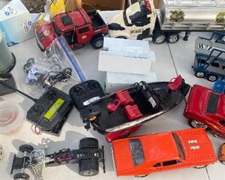 Die cast and other toy cars