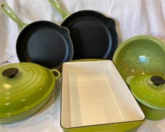 Green Enamel Cast Iron