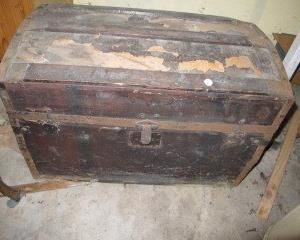 Antique Steamer Chest