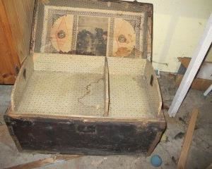 Antique Steamer Chest