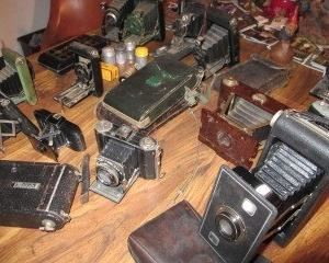 Antique cameras