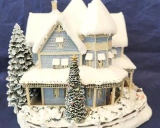 10 - Hawthorne Village "Holiday Bed & Breakfast" w/ box Sculpture No G2544 - coa included comes packaged in styrofoam only, no box
