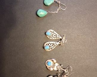 TURQUOISE EARRINGS 