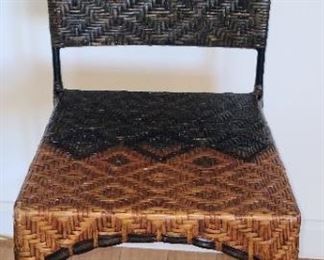 wicker chair