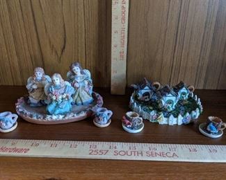 Angel & Garden Mini Figurines