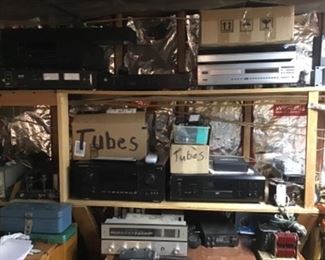 HHb radius 30 stereo tube compressor Omite vt8 variable transformer, Donough loudness meter model 40-c2