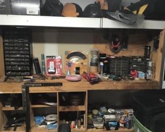 Loads of bins filled with goodies