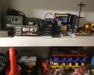 Chargers bins & stuff