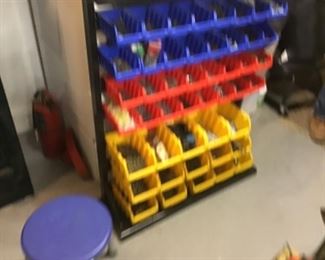 Bins filled with useful stuff