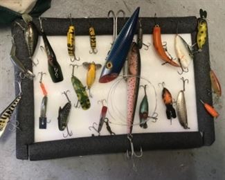 Vintage fishing lures