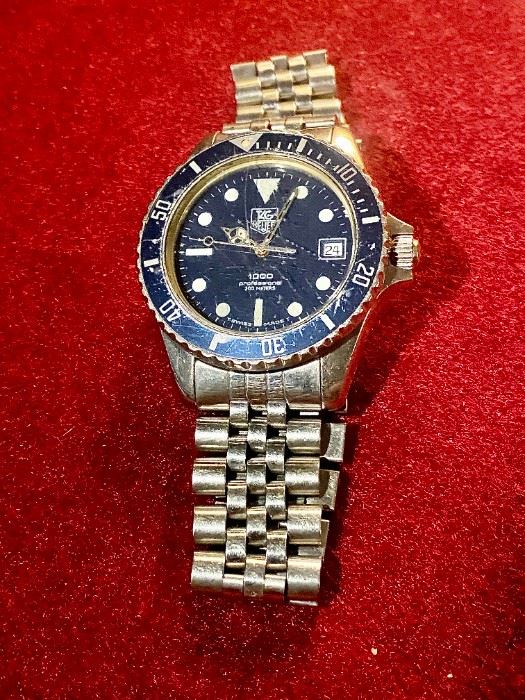  Ready 008dr Mens Tag Heuer Diver Watch