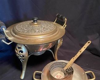 023dr Indian Brass Copper Pots  Pans