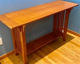 033dr Mission Style Library Table