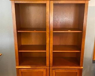 039dr Mission Style Double Bookcases By Coaster