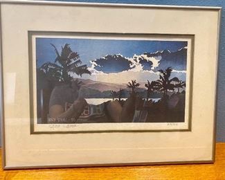 046dr Signed Byron Birdsal Limited Ed. Litho Print