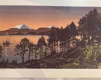 048dr Signed Byron Birdsal Limited Ed. Litho Print