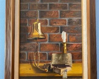 054dr Verdayle Forget Original Still Life Painting