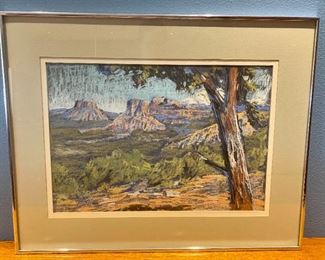 059drVirginia Robertson Original Pastel Landscape