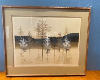 062dr Original Signed Serigraph Landscape