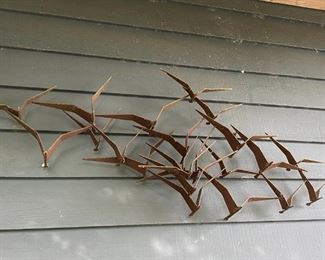 106ot Outdoor Metal Wall Art