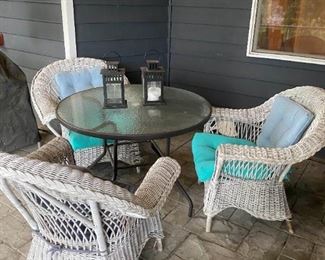181ot Outdoor Wicker Patio Set