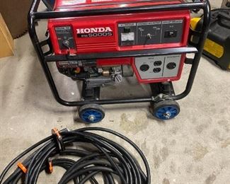 190g Honda Generator EM 5000SX