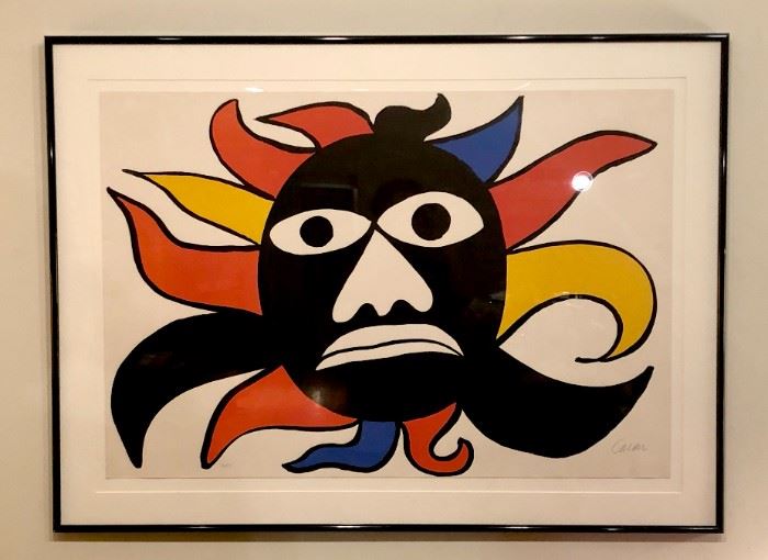 Black Sun (1969) by Alexander Calder; Limited Edition, Numbered and Signed.