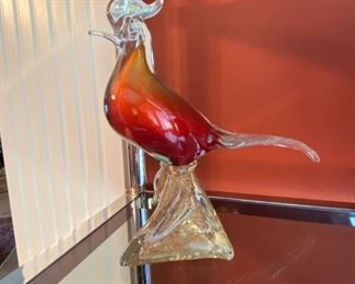 $ 45.00 - *Murano glass Rooster