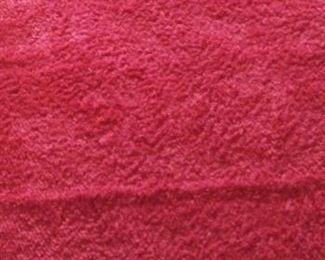 4' x 6' red shag rug