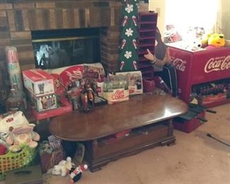 The basement items...