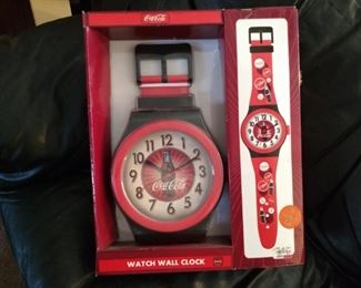 Coke Wall clock (watch style)