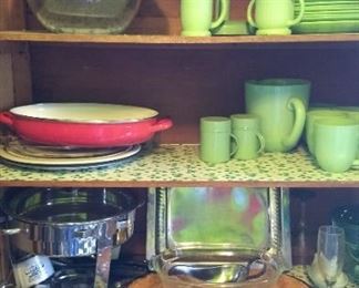 Newer jadeite items etc