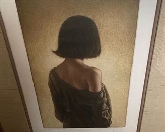 KISSMER Etching "untitled" $300.