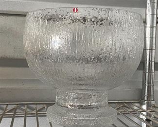 IITTALA Glacier Ice Bowl. MCM. $400