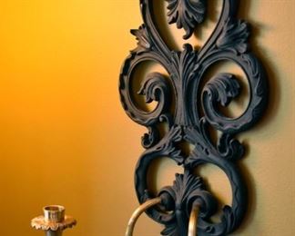 candle sconces (pair)