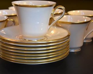 Lenox teacups and saucers