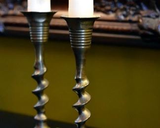 6" tall candlesticks