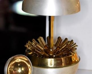 Art Deco cigarette dispenser and lighter 