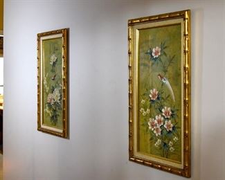 framed art, bamboo frame