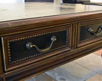 large square coffee table (detail)